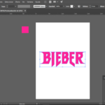 Diseño de Justin Bieber para conciertos