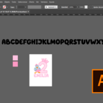 gallina pintadita en tonos rosa pastel para proyectos infantiles cumpleaños