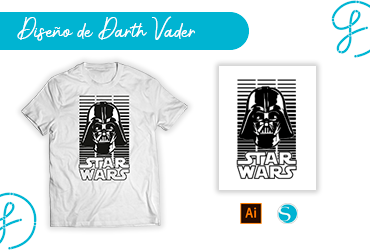 Diseño de Darth Vader Gratis en AI y STUDIO