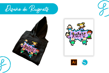 Descargar Diseño de Rugrats Gratis para Sublimación, DTF y Personalización de Ropa descarga gratis PNG AI SVG