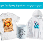 Ejemplo práctico de cómo usar diseños para sublimación en productos personalizados como camisetas o tazas