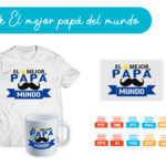 miniatura pack diseño el mejor papá del mundo