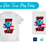 Diseño gratis Bad Bunny “Debí tirar más fotos” tercera versión para sublimación en PNG y PSD