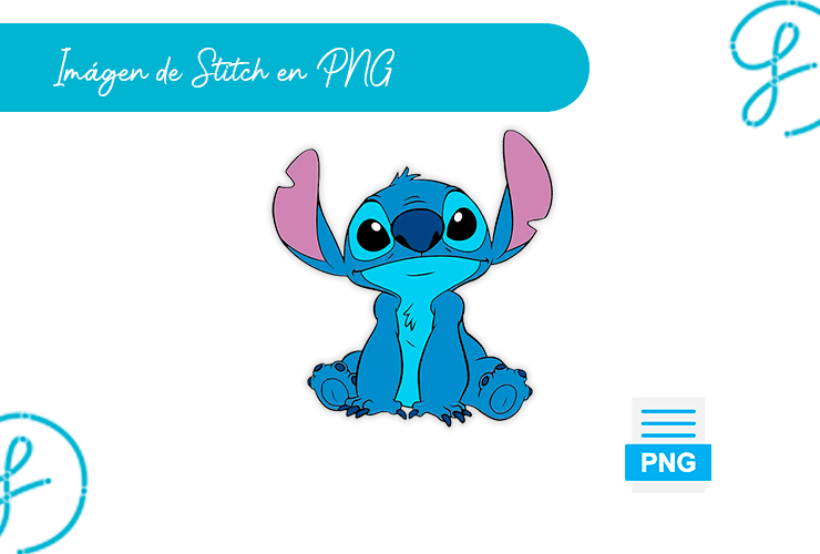 Descargar Imagen PNG de Stitch Gratis descarga gratis PNG AI SVG