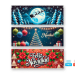 Pack de diseños para tazas navideñas gratis en PDF y PNG, listos para sublimar o imprimir